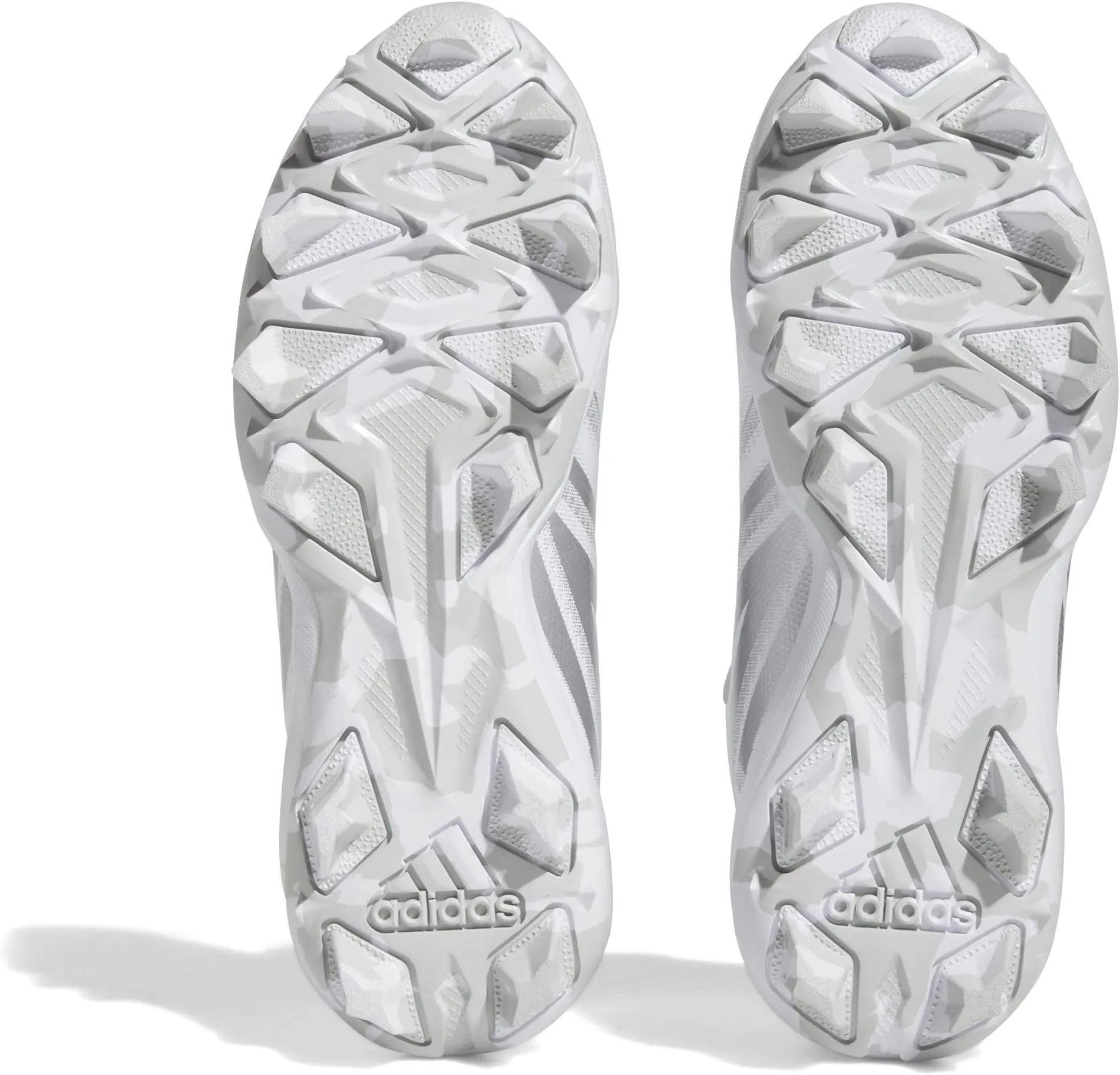 Freak Spark 23 Football Cleats adidas White/White/Silver Metallic