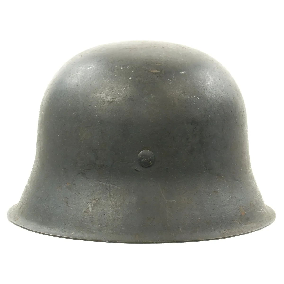 Original German WWII M42 Single Decal Luftwaffe Helmet with Textured Paint - ckl66