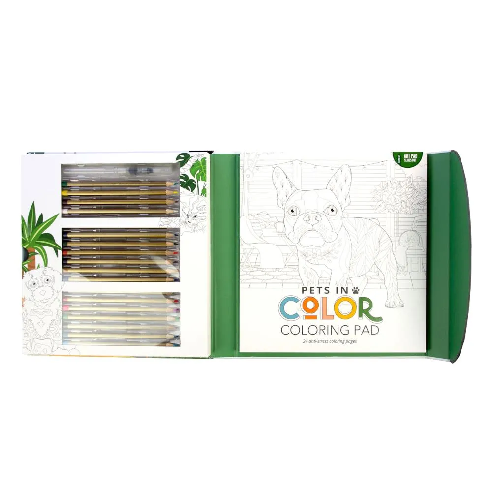 SpiceBox Pets In Colour Creative Colouring Kit